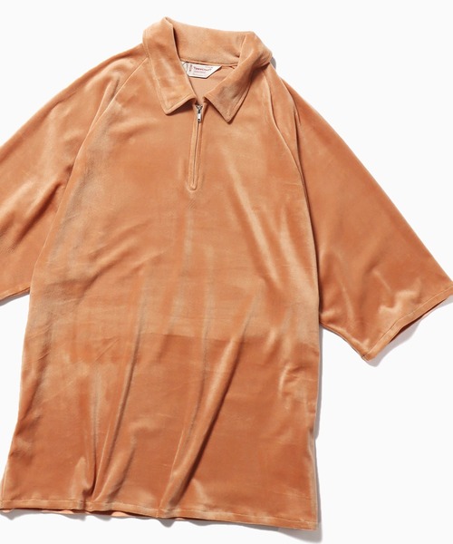 TOWNCRAFT ポロシャツ TOWNCRAFT/タウンクラフト QURTER ZIP