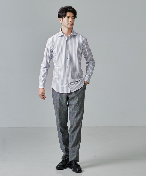 ABAHOUSE（アバハウス） シャツ 「FLEX SHIRTS」マルチストレッチ