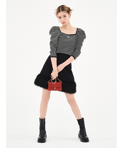 MARY QUANT☆【LILY BROWN MARY QUANT】チェーンミニバッグ LILY BROWN×MARY QUANT】チェーンミニバッグ(バッグ)｜LILY