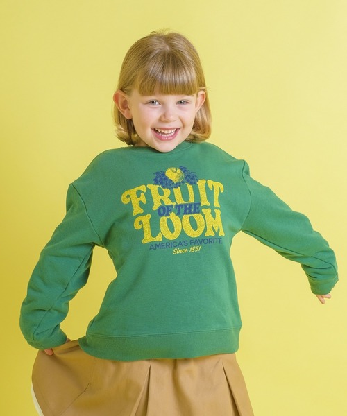 FRUIT OF THE LOOM（フルーツオブザルーム） トレーナー KIDS CVC裏毛