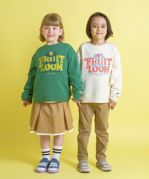 FRUIT OF THE LOOM（フルーツオブザルーム） トレーナー KIDS CVC裏毛