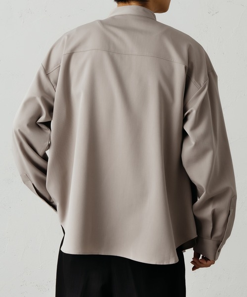 epnok シャツ バンドカラーヨークシャツ メンズ : ZOZOTOWN Yahoo!店