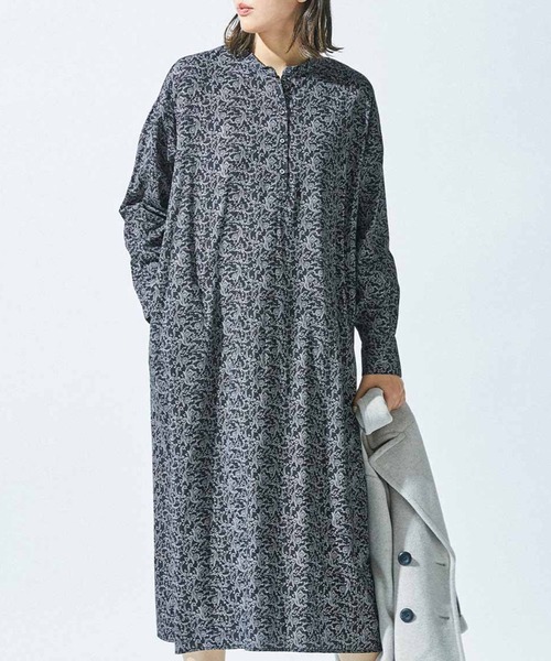 フラワープリントワンピース THREE FIFTY STANDARD ワンピース THREE FIFTY