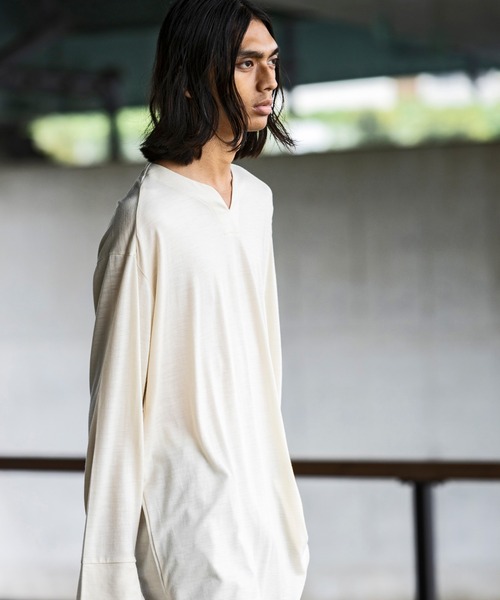 美品　alk phenix アルクフェニックス 　ストライプ シャツ　長袖　春秋 alk phenix シャツ phenix(アルク フェニックス) ロングスリーブ