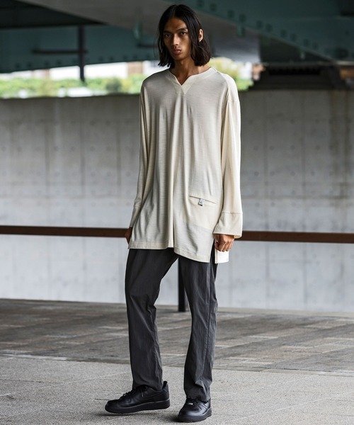 alk phenix(アルクフェニックス) 白シャツ　XL used alk phenix シャツ phenix(アルクフェニックス)Wool Blend