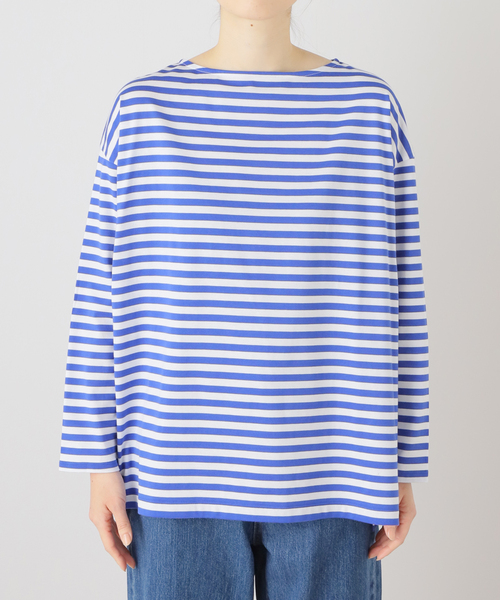 ジャーナルスタンダードラックス ボーダーTシャツネイビー✖️ホワイト JOURNAL STANDARD LUXE（ジャーナルスタンダード ラックス） tシャツ