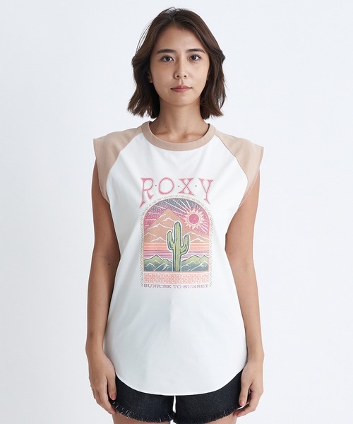 ROXY ★ UPF 50+ レディース ノースリーブ ラッシュガード ROXY ラッシュガード SUCCULENT PARADISE S/ロキシー