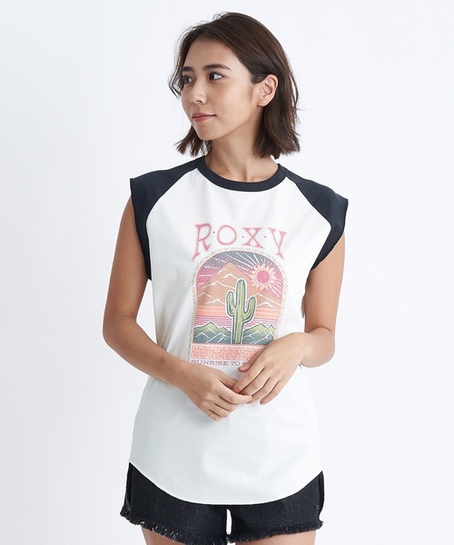 ☆ROXY☆ レディース 袖なし ラッシュガード 人気！ ROXY ラッシュガード SUCCULENT PARADISE S/ロキシー