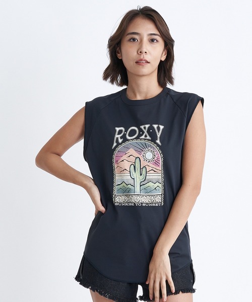 ROXY ★ UPF 50+ レディース ノースリーブ ラッシュガード ROXY ラッシュガード SUCCULENT PARADISE S/ロキシー
