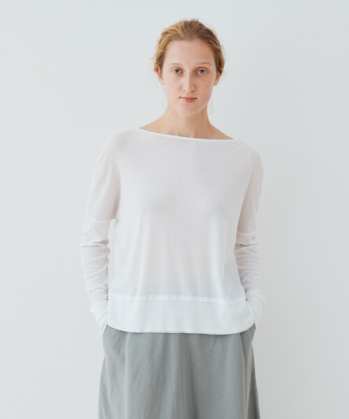 GALERIE VIE（ギャルリー ヴィー） tシャツ ガーゼフライスジャージー