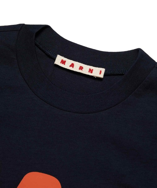 Himari♡ MARNI キッズ　ブラック Tシャツ 150サイズ セール】キッズ Tシャツ MARNI KID（Tシャツ/カットソー