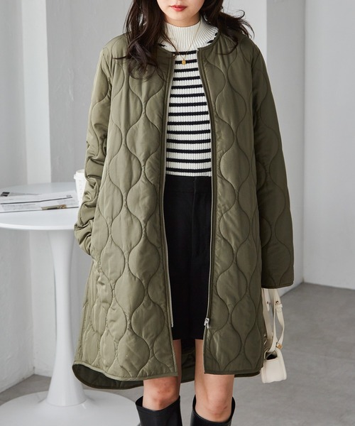 RANAN（ラナン） ダウンコート ダウンジャケット 3wayキルティング