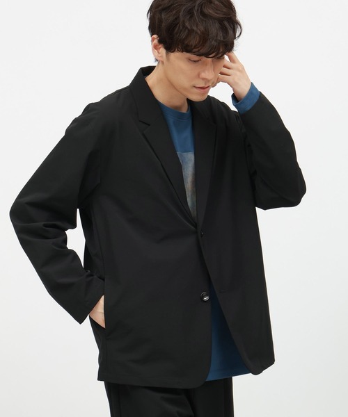 LAKOLE ジャケット テーラードジャケット ナイロンJACKET SETUP