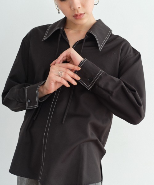 ブラウス シャツ Ormes Blouse  オルメスブラウス レディース Muel Chic ブラウス シャツ Ormes Blouse オルメスブラウス