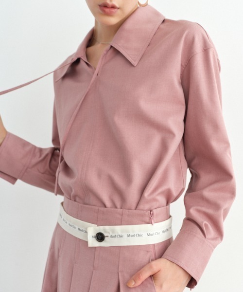 ブラウス シャツ Ormes Blouse  オルメスブラウス レディース Muel Chic ブラウス シャツ Ormes Blouse オルメスブラウス