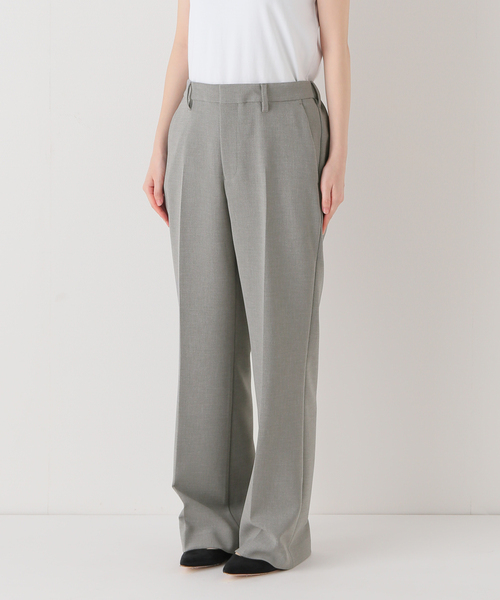 FRAMeWORK スラックス パンツ 「追加」セミフレアパンツ2 レディース