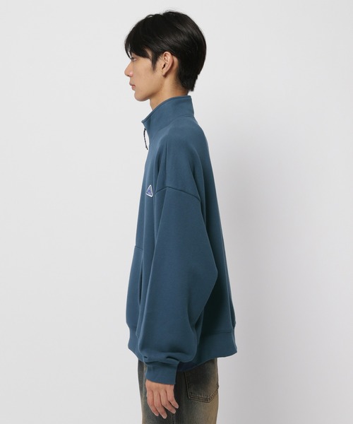 トレーナー スウェット 「UNISEX」ISTKUNST／サンライズZIPプルオーバー レディース メンズ ISTKUNST トレーナー スウェット 「UNISEX」ISTKUNST