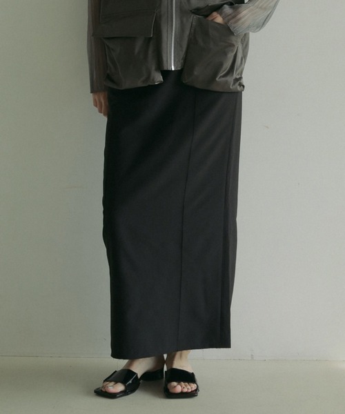 anuke スカート Cutoff Pencil Skirt : ZOZOTOWN Yahoo!店