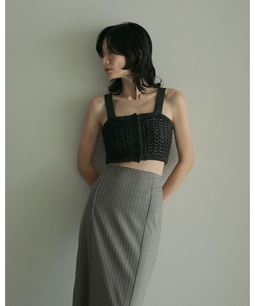 anuke スカート Cutoff Pencil Skirt : ZOZOTOWN Yahoo!店