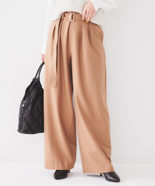 UNTITLED（アンタイトル） パンツ 「フルレングス/後ろウエストゴム