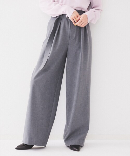 UNTITLED（アンタイトル） パンツ 「フルレングス/後ろウエストゴム