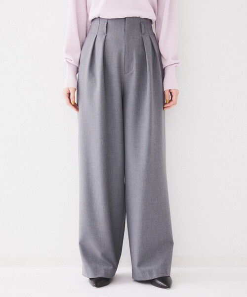 UNTITLED（アンタイトル） パンツ 「フルレングス/後ろウエストゴム