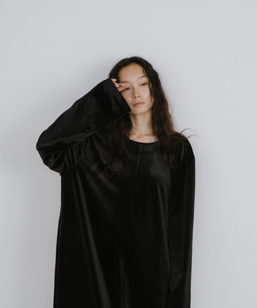 duei（デュイ） ワンピース 2WAYベロアロングワンピース : ZOZOTOWN