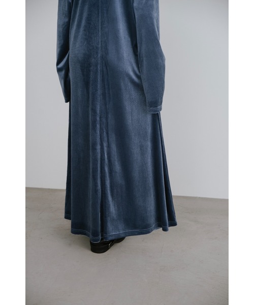 希少極美品！BETTY'S BLUE　2wayベロアロングフレアワンピース　M 希少極美品！BETTY'S BLUE 2wayベロアロングフレアワンピース M - メルカリ