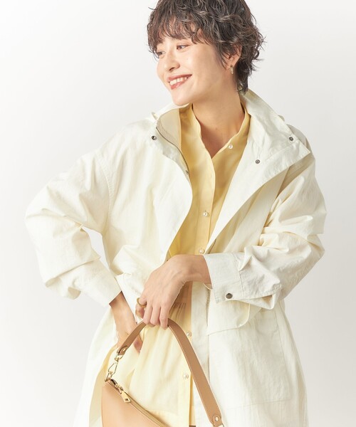 NOLLEY'S Sophi ダッフルコート コート 撥水タッサー HOOD COAT