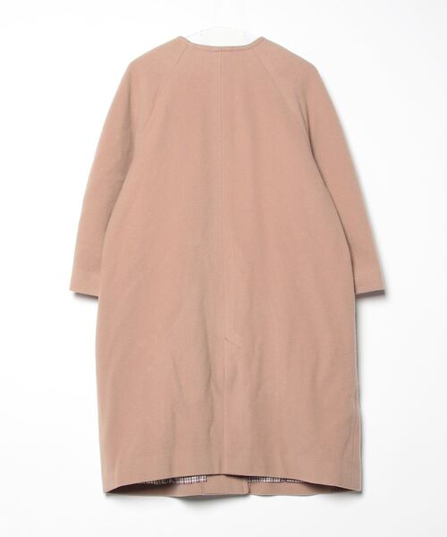 「Dot&Stripes CHILD WOMAN」 ノーカラーコート FREE ベージュ レディース_画像2