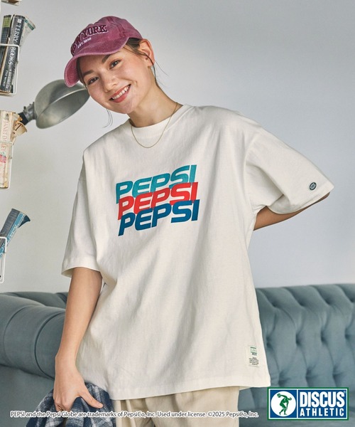 80s US古着　PEPSIペプシ　　ベースボールシャツ　L〜XLホワイト L】【90年代】Pepsi Cola ペプシコーラ USA製 企業ロゴ プリント