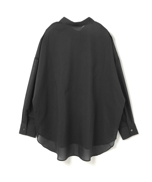 ブラウス シャツ mizuiro ind シアーワイドシャツ レディース mizuiroind ブラウス シャツ mizuiro ind ハーフスリーブワイド