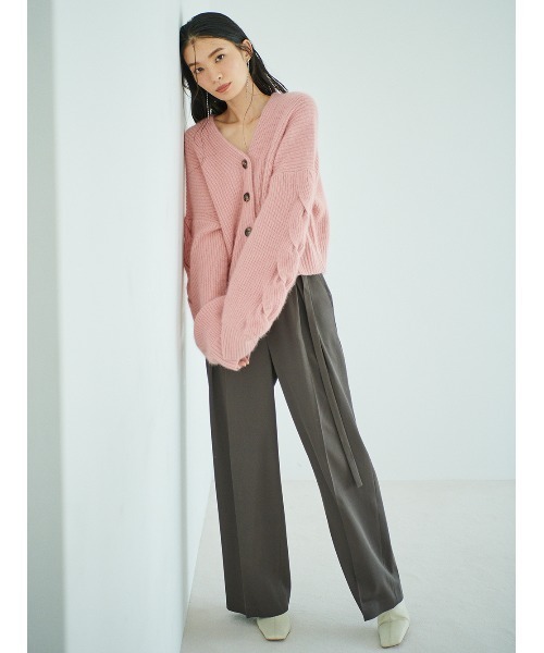 FRAY I.D（フレイ・アイディー） ニットカーディガン FREE ピンク