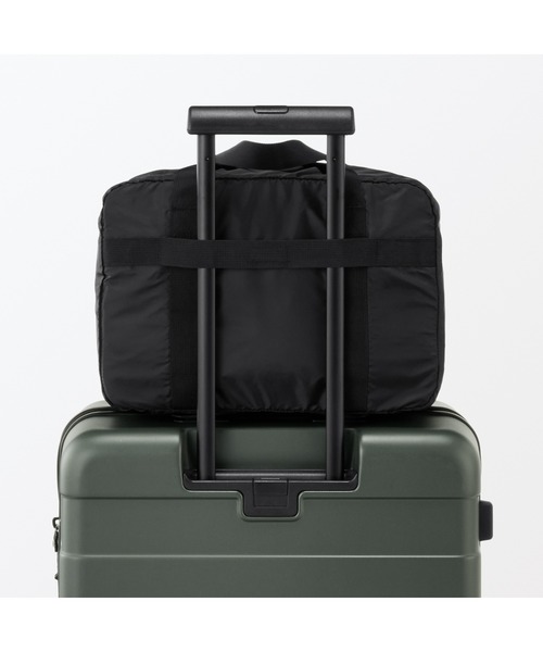 無印良品（MUJI） ボストンバッグ たためる 撥水旅に便利なボストン