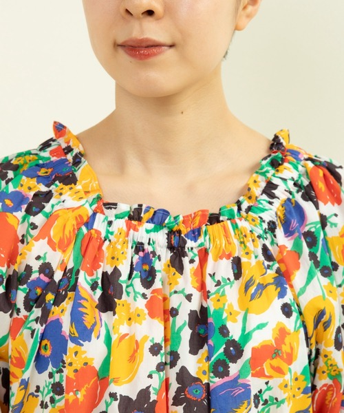 Dot＆Stripes CHILD WOMAN ワンピース 「WEB別注」LIBERTY
