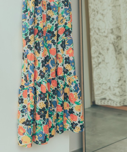 Dot＆Stripes CHILD WOMAN ワンピース 「WEB別注」LIBERTY