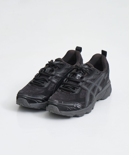 【美品】asics アシックス ぺダラ レースアップシューズ ブラック PEDALA asics Pedala アシックスペダラ コンフォート