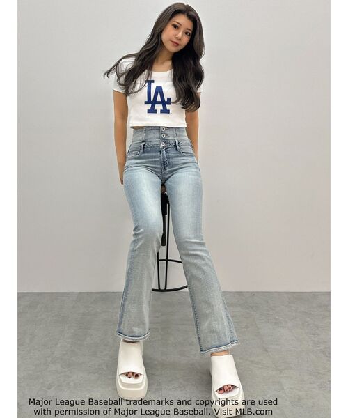 GYDA ライトブルー クロップドTシャツ GYDA ライトブルー クロップドTシャツ - メルカリ
