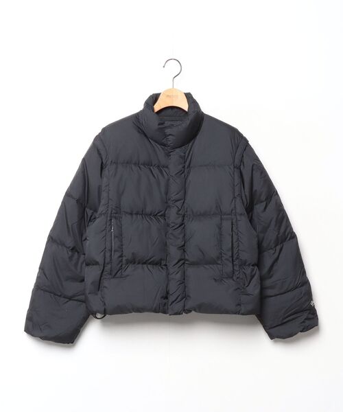 GYMPHLEX（ジムフレックス） ダウンジャケット 14 ブラック レディース