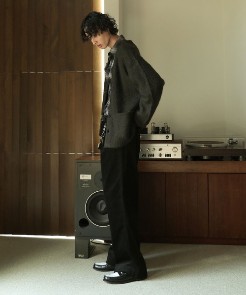 「Bleme」 コーデュロイパンツ L カーキ メンズ_画像8