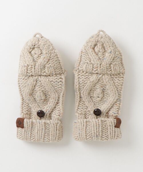 「Columbia」 手袋 S/M ベージュ レディース_画像3