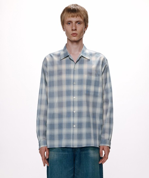 MARKAWAREチェックシャツsize1 marka シャツ CHECKERED SHIRT メンズ : ZOZOTOWN Yahoo!店