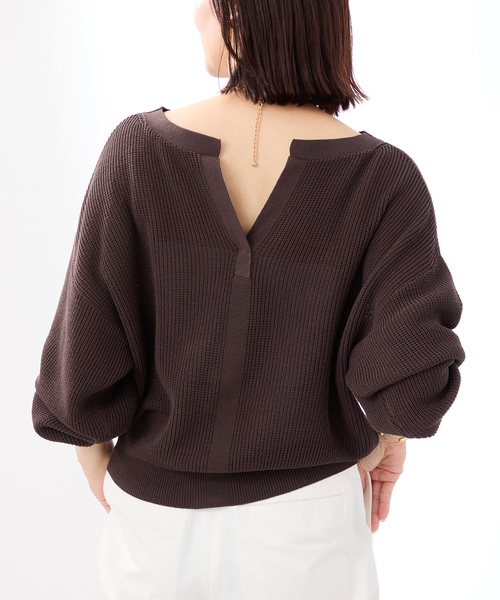 VERMEIL par iena（ヴェルメイユパーイエナ） ニット セーター Crisp