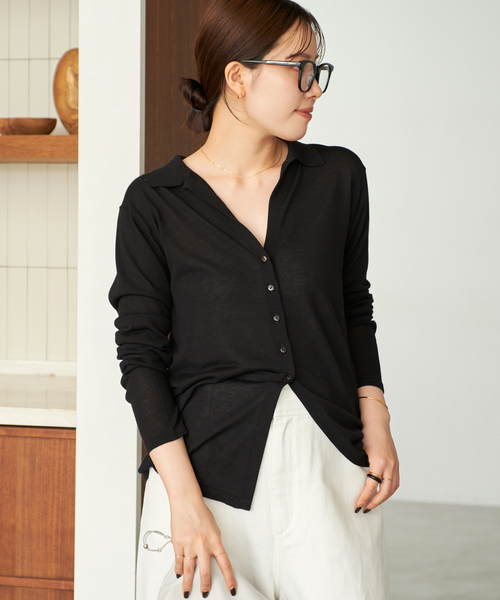 ayanan様リクエスト品　新品　Plage sheer skipper ニット sheer skipper ニット（ニット／セーター）｜Plage（プラージュ
