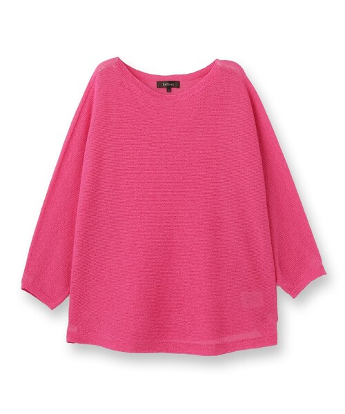 【夏SALE／手洗い可／夏まで着られる】ドライタッチホールガーメント（R）ニット Reflect ニット セーター 「夏SALE／手洗い可／夏まで着られる