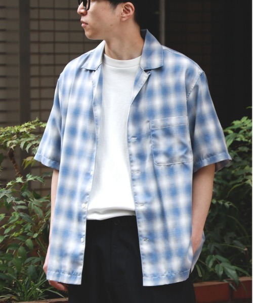 BACK NUMBER シャツ 半袖 BACK NUMBER(バックナンバー)「メンズ 