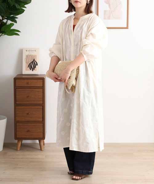 MOTO ワンピース ドット刺繍ワンピース : ZOZOTOWN Yahoo!店 - 通販