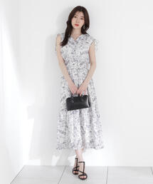 ワンピース 花柄楊柳ワンピース / 1215240604｜ZOZOTOWN Yahoo!店