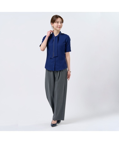 BRICK HOUSE by TOKYO SHIRT ブラウス シャツ COFREX 配色