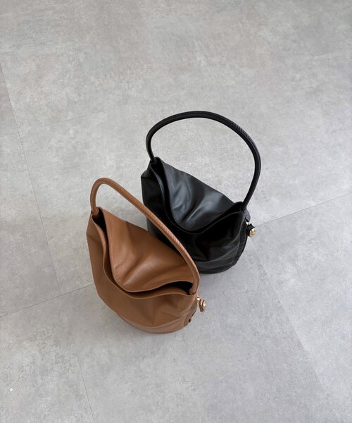 yuu様◻️gmail バケットトートバッグ(PT-234)ブラック